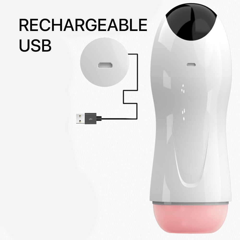 masturbateur à batterie rechargeable USB