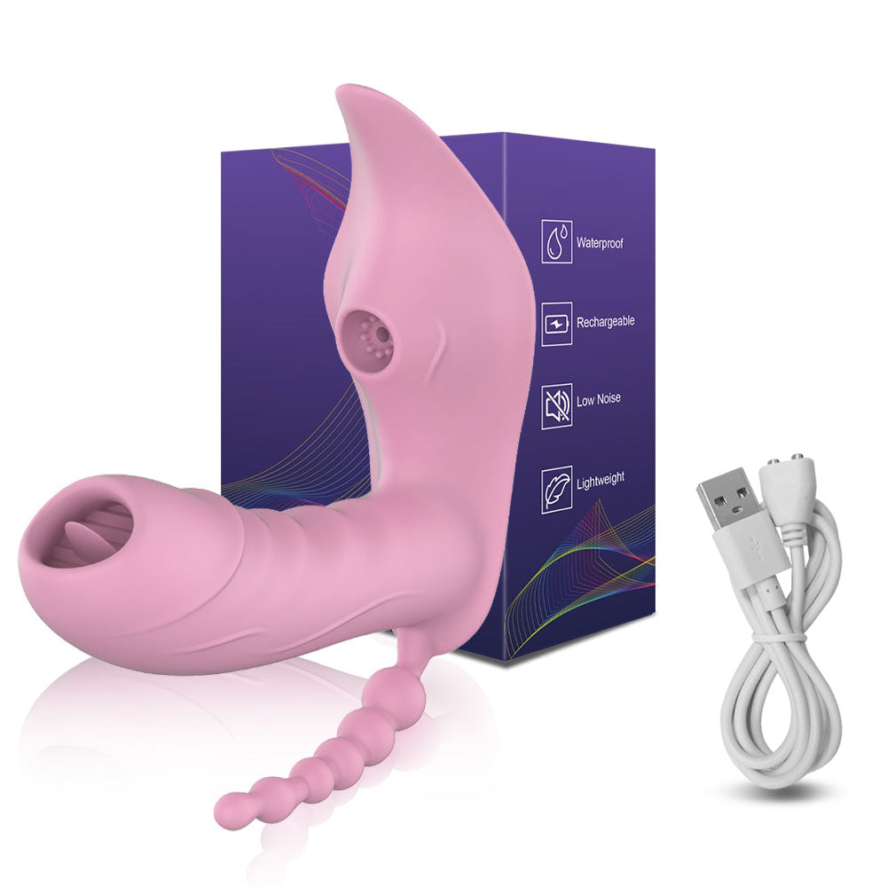 Vibromasseur rose stimulateur clitoris rose avec emballage  | lovatoy.fr