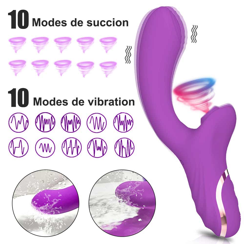vibro femme 10 modes de vibrations intenses  | lovatoy.fr