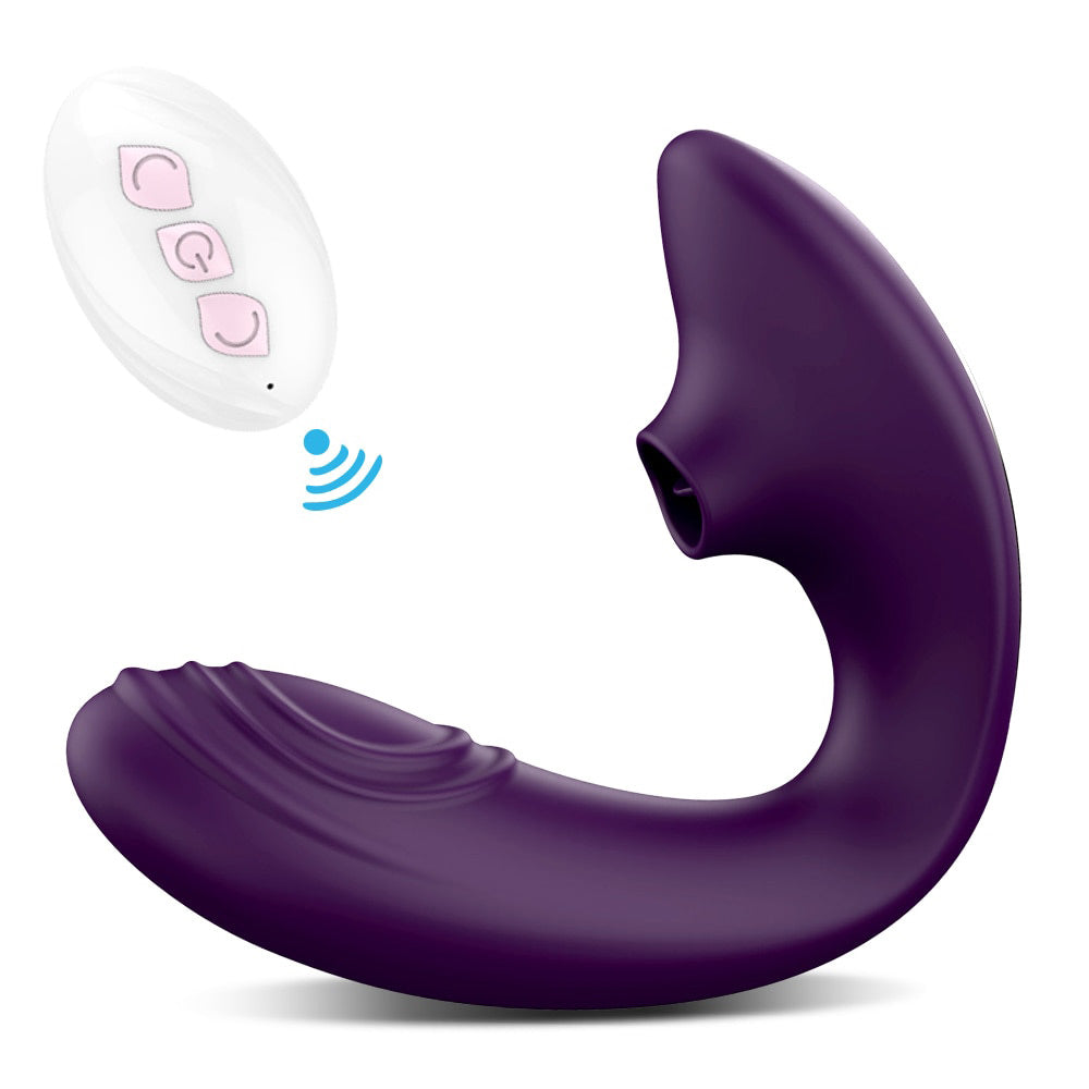 Stimulateur clitoridien et vaginal avec telecommande | lovatoy.fry