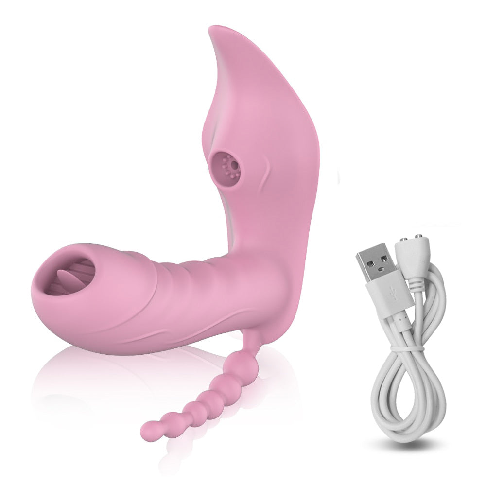 Vibro clito rose avec cable de recharge USB  | lovatoy.fr