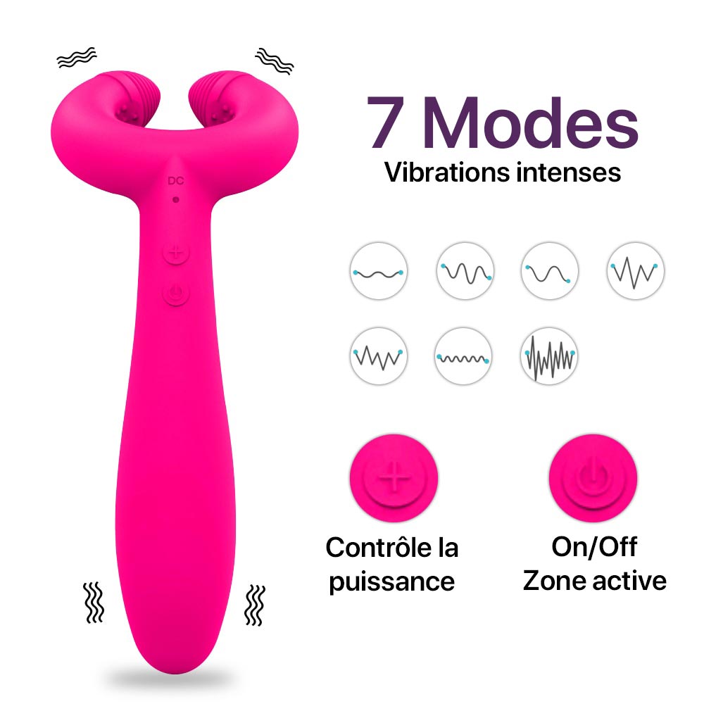 Sextoy avec 7 modes de vibration intense | lovatoy.fr
