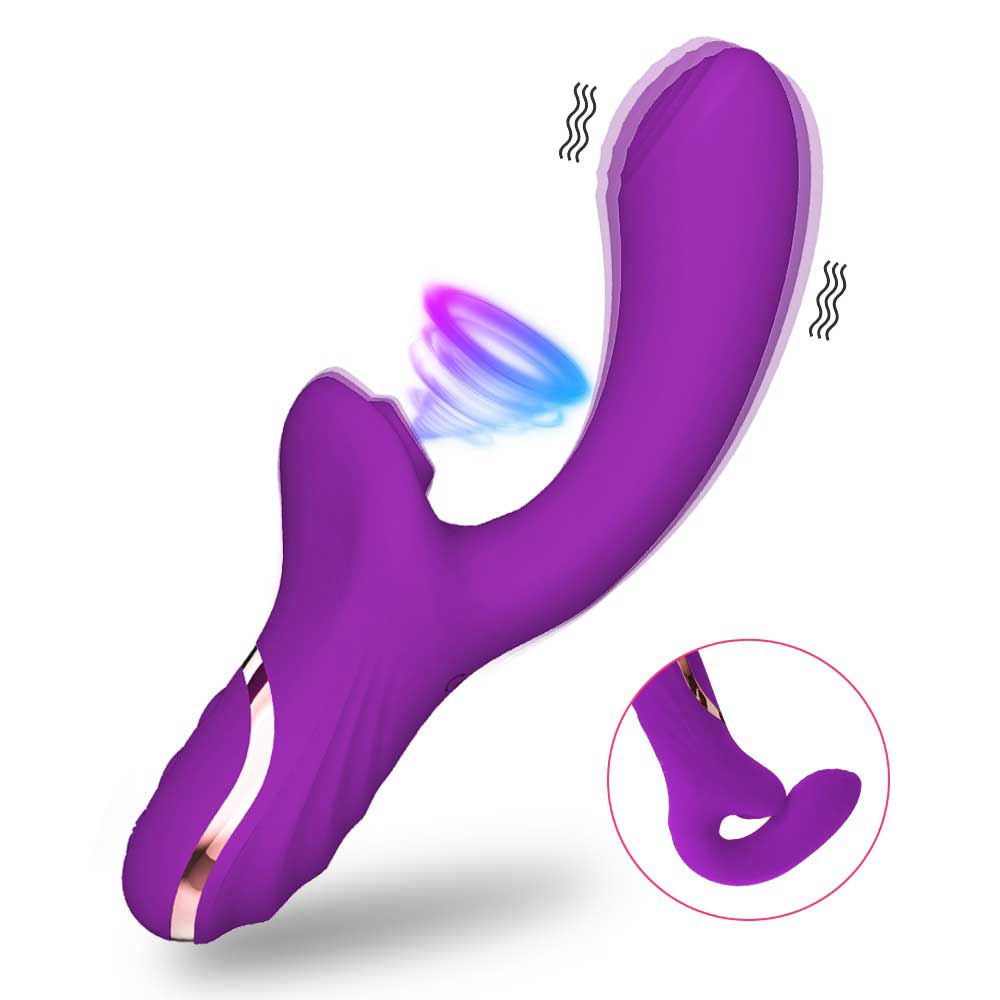 vibromasseur et stimulateur clitoris femme violet | lovatoy.fr