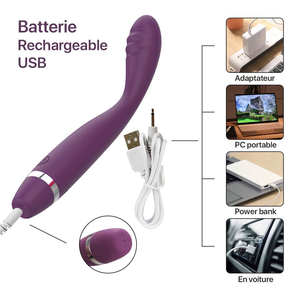 sex toy vaginal avec batterie rechargeable  | lovatoy.frfr