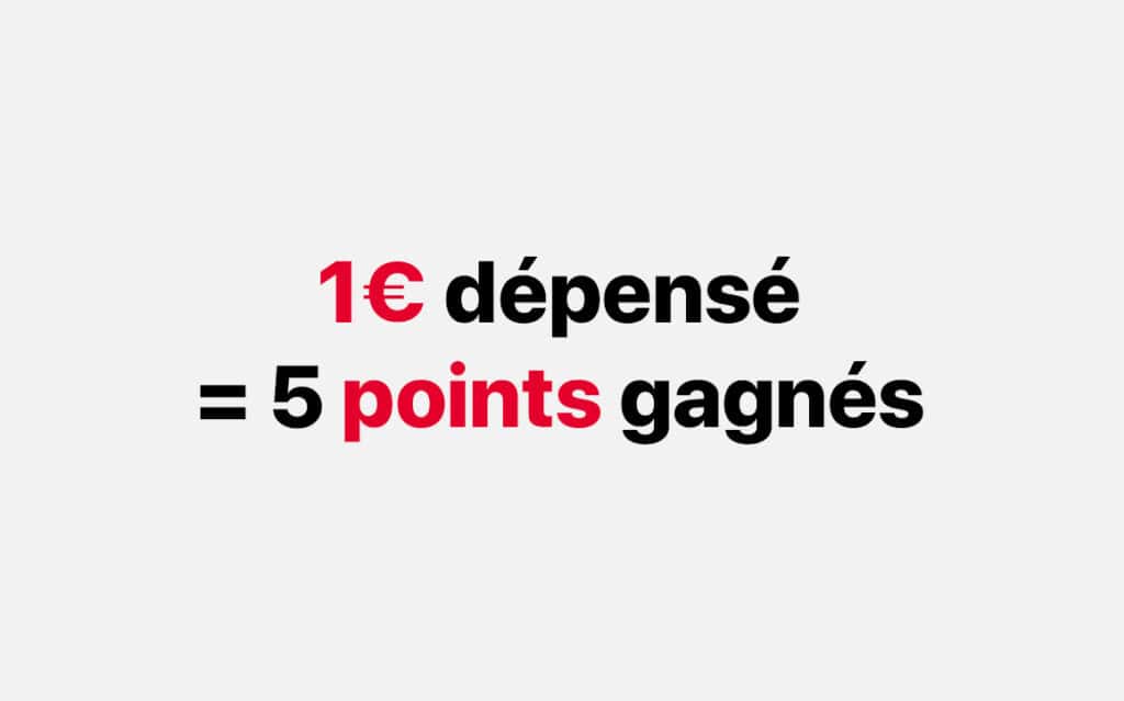 conversion des points mode de calcul