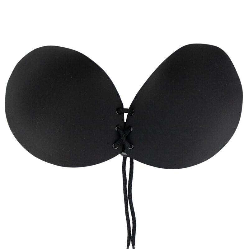 BYE-BRA - SUJETADOR ADHESIVO ENTRELAZADO BEIGE COPA C – Image 4