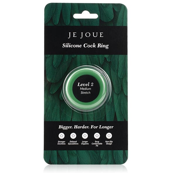 JE JOUE - BAGUE SILICONE VERTE CHOKE MOYEN – Image 4