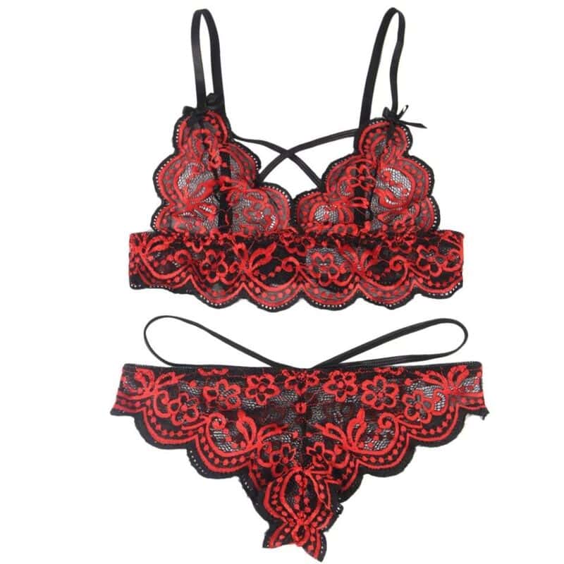 SUBBLIME - SET DOS PIEZAS TOP Y PANTIES ENCAJE S/M – Image 5