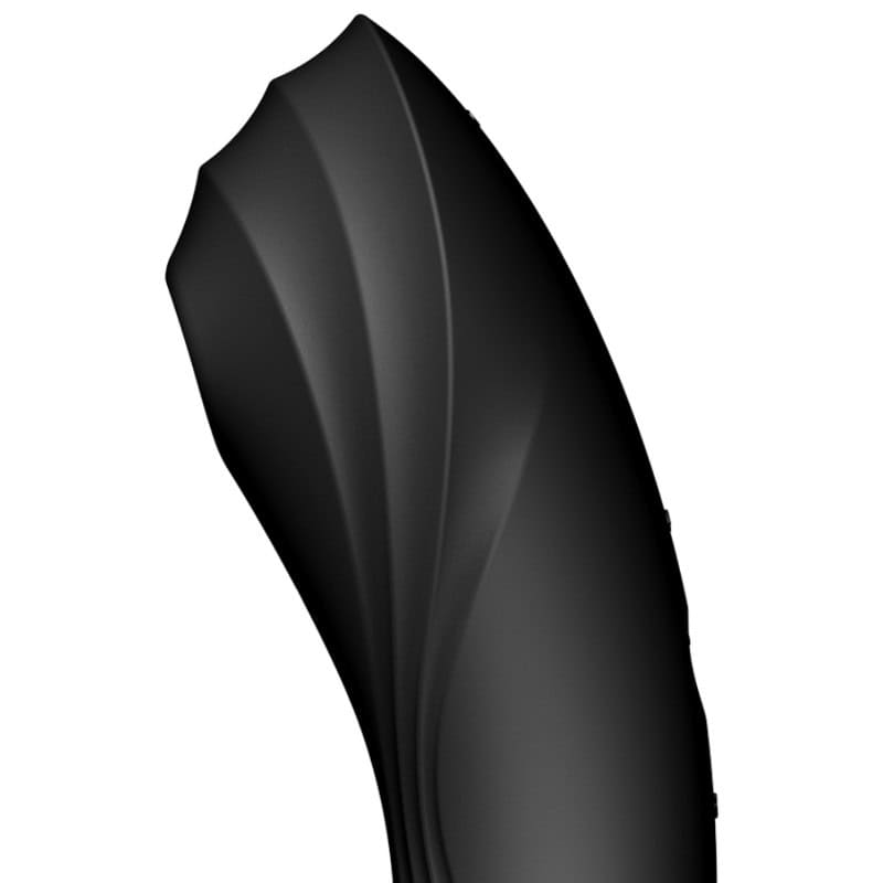 SATISFYER - STIMULATEUR ET VIBRATEUR CURVY TRINITY 4 NOIR – Image 2