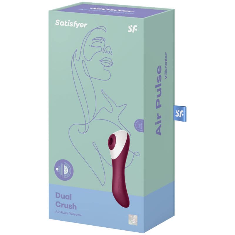 SATISFYER - VIBRATEUR IMPULSIONS AIR DUAL CRUSH – Image 4