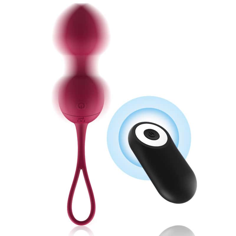 CICI BEAUTY - PREMIUM SILICONE 3 PERLES DE KEGEL VIBRANTES TÉLÉCOMMANDE – Image 3