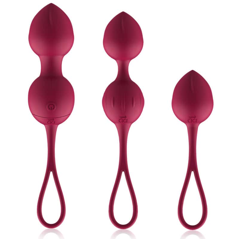 CICI BEAUTY - PREMIUM SILICONE 3 PERLES DE KEGEL VIBRANTES TÉLÉCOMMANDE – Image 4