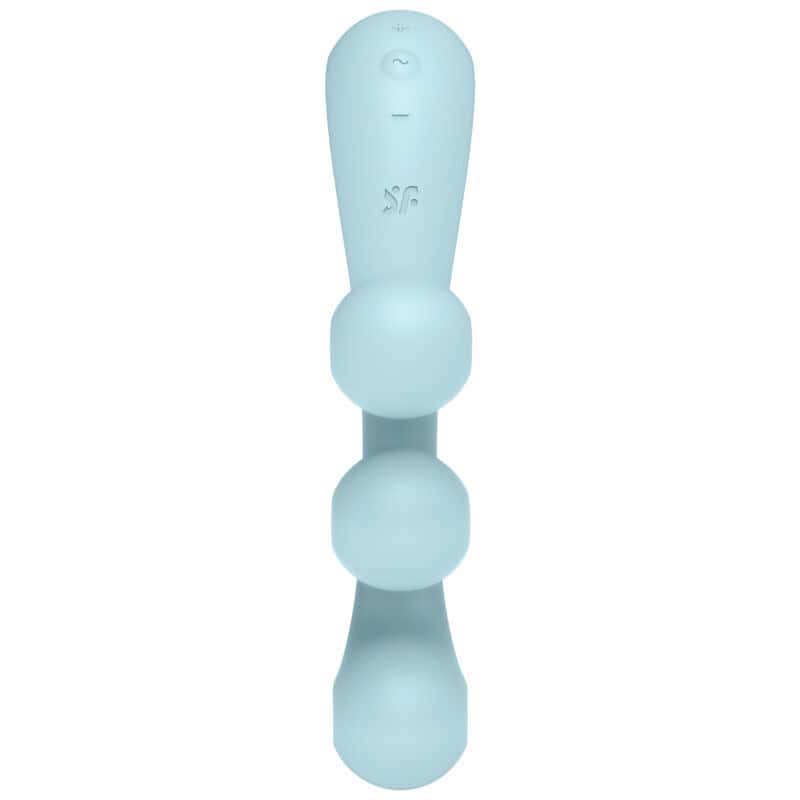 SATISFYER - VIBRATEUR MULTI TRI BALL 2 BLEU – Image 3