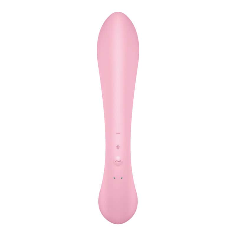 SATISFYER - TRIPLE OH VIBRADOR HÍBRIDO AZUL – Image 3