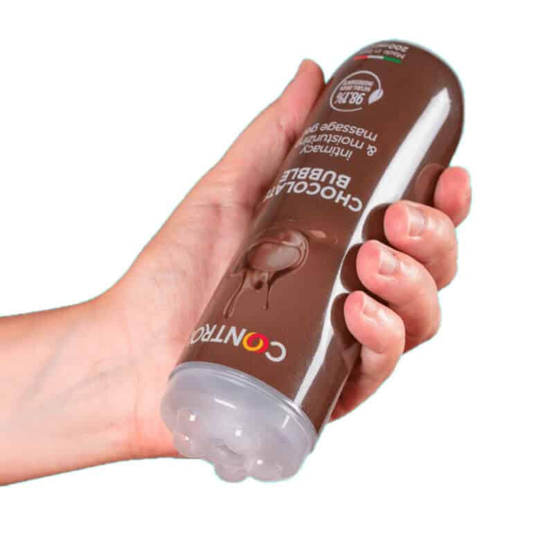 CONTROL - GEL DE MASSAGE 3 EN 1 BULLE DE CHOCOLAT 200 ML – Image 3