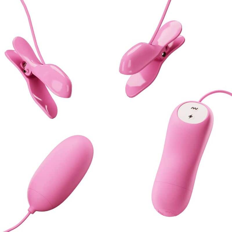 PRETTY LOVE - PINCE ÉPILER AVEC VIBRATION ET ÉLECTROCHOC ROSE – Image 5