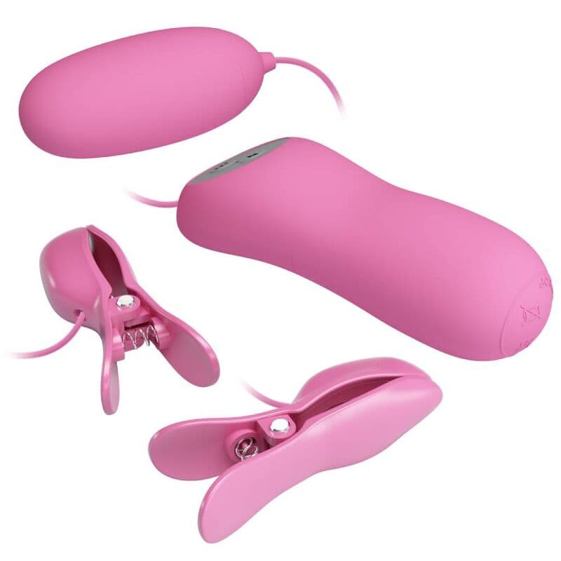 PRETTY LOVE - PINCE ÉPILER AVEC VIBRATION ET ÉLECTROCHOC ROSE – Image 4