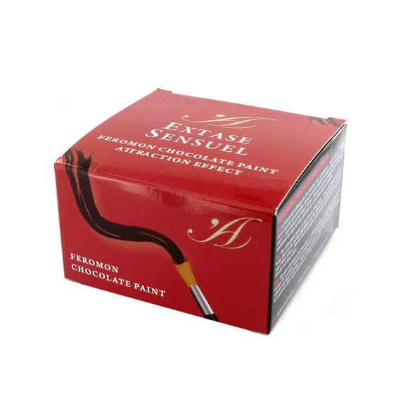 EXTASE SENSUAL - PEINTURE CORPORELLE AU CHOCOLAT AVEC EFFET DATTRACTION 50 ML – Image 4