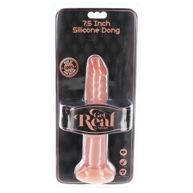 GET REAL - SILICONE DONG 19 CM PEAU – Image 3