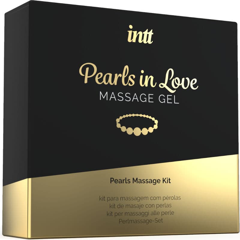 INTT MASSAGE ORAL SEX - PERLES AMOUREUSES AVEC COLLIER DE PERLES ET GEL DE SILICONE – Image 3