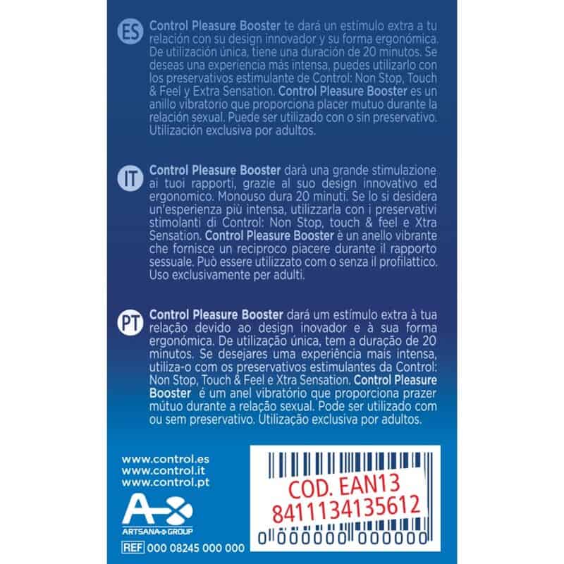 CONTROL - ANNEAU VIBRATEUR PLEASURE BOOSTER – Image 3