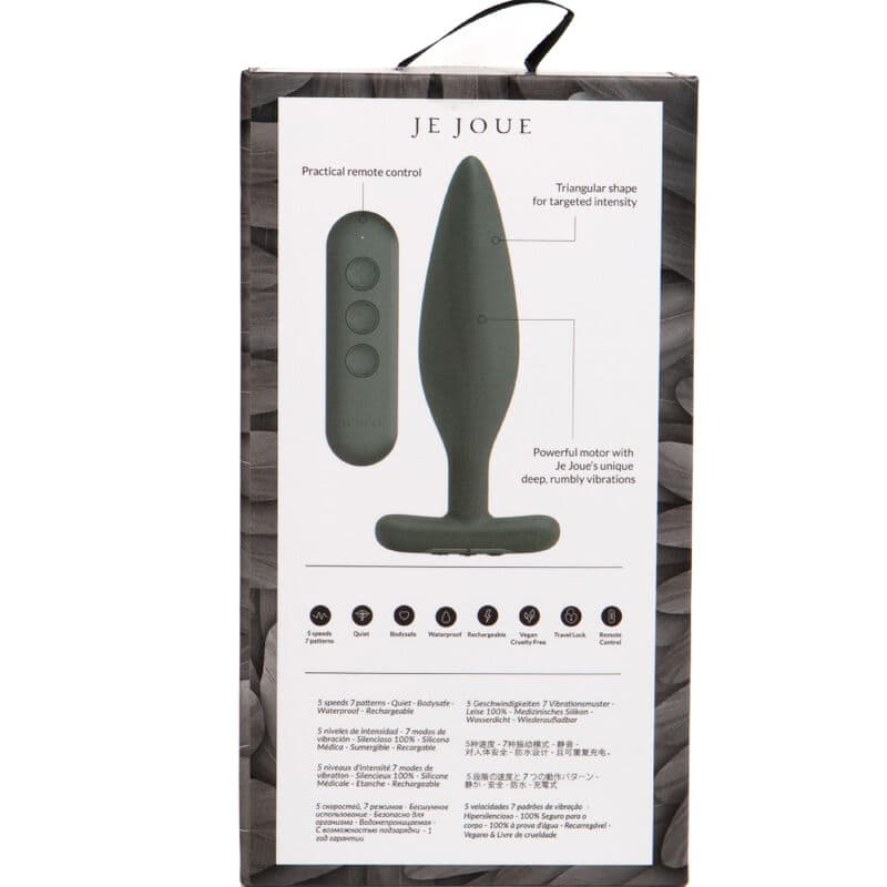 JE JOUE - VIBRATEUR ANAL EGON PLUG NOIR – Image 5