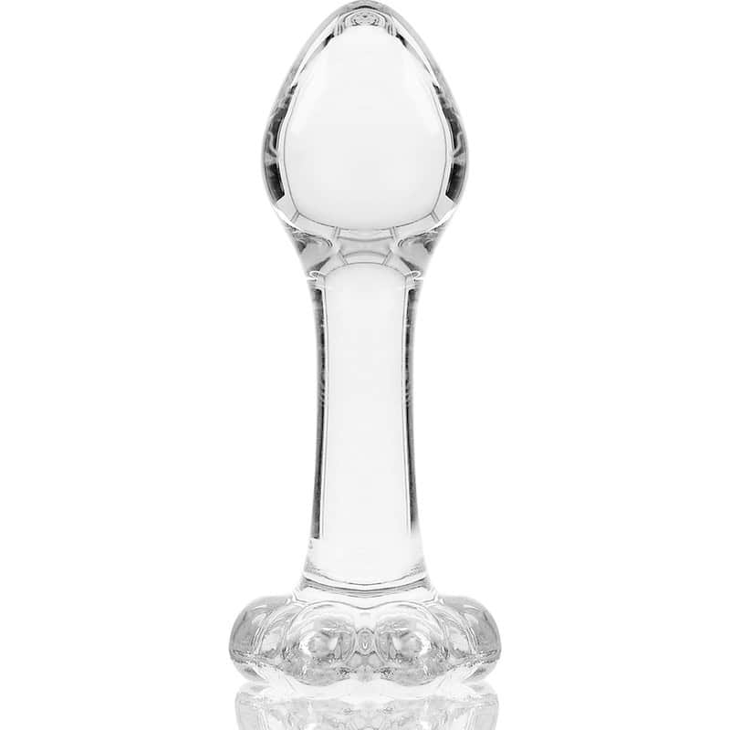NEBULA SERIES BY IBIZA - MODELO 2 PLUG CRISTAL TRANSPARENTE 11 CM -O- 3.5 CM – Image 5