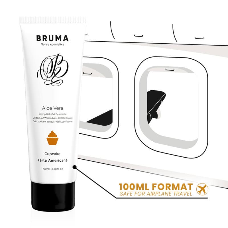 BRUMA - GEL GLISSANT À LALOE VERA SAVEUR CUPCAKE 100 ML – Image 3