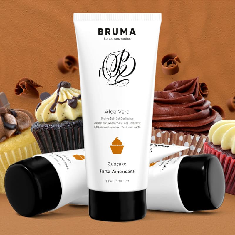 BRUMA - GEL GLISSANT À LALOE VERA SAVEUR CUPCAKE 100 ML – Image 5