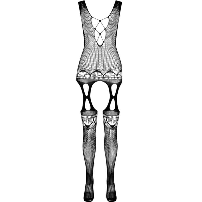 PASSION - BS099 BODYSTOCKING NEGRO TALLA UNICA – Image 5
