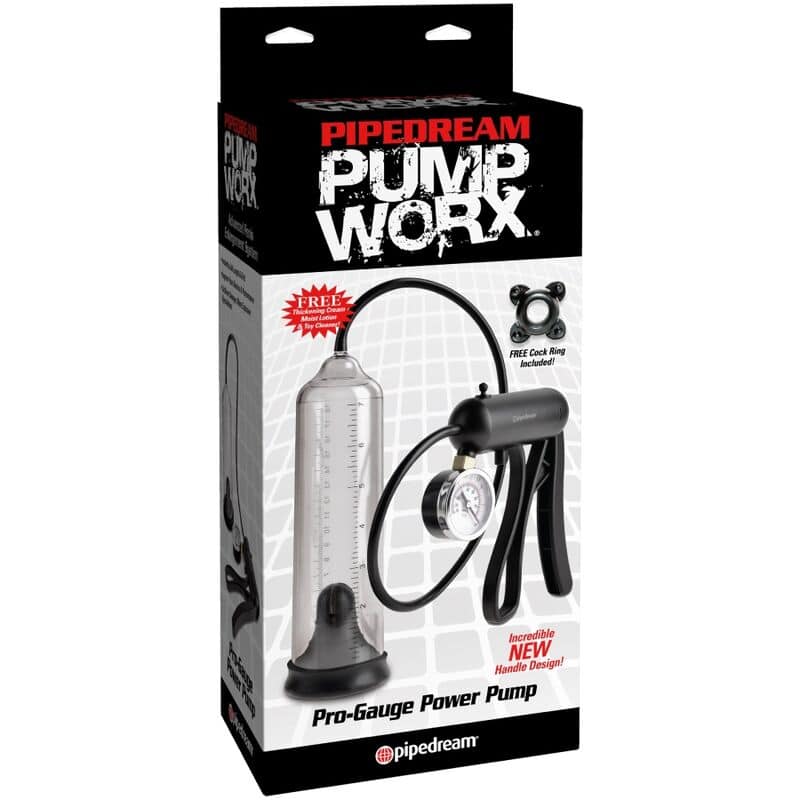 PUMP WORX - POMPE PUISSANTE PRO-GAUGE TRANSPARENTE – Image 2