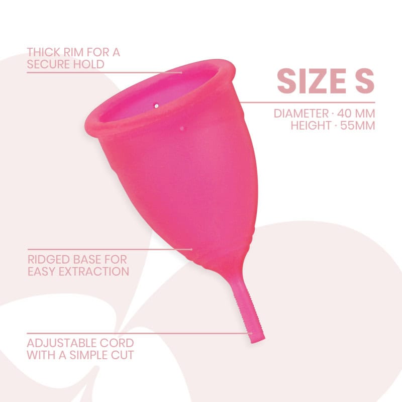 INTIMICHIC - COUPE MENSTRUELLE EN SILICONE MÉDICALE - TAILLE S – Image 3