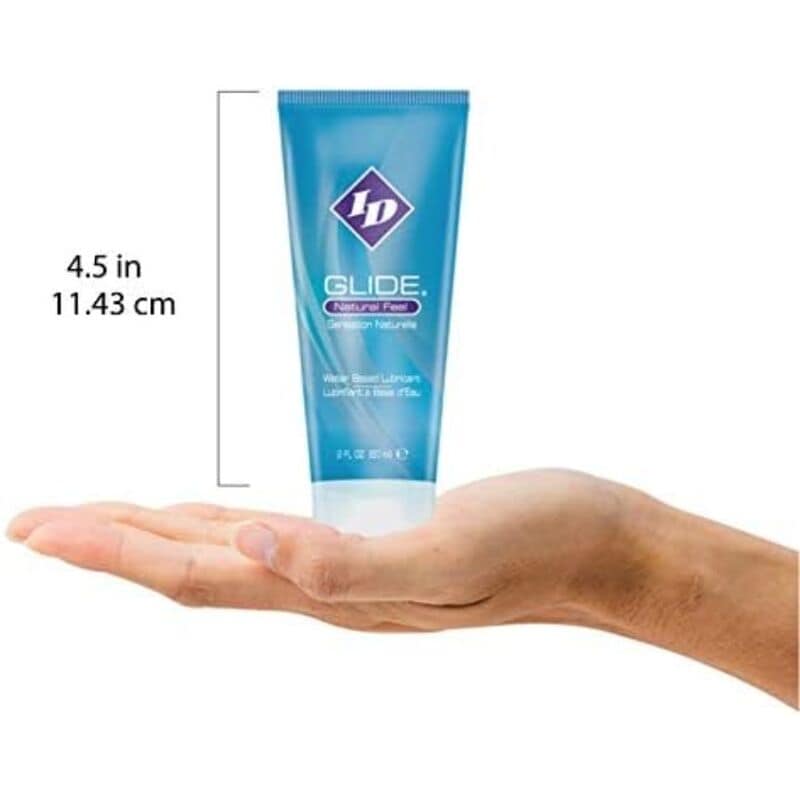 ID GLIDE - LUBRIFIANT BASE DEAU TUBE DE VOYAGE ULTRA LONGUE DURÉE 60 ML – Image 2