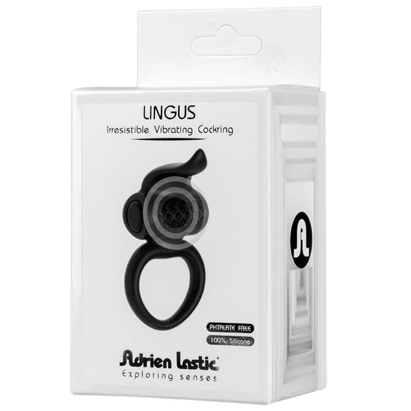 ADRIEN LASTIC - ANNEAU VIBRATEUR LINGUS NOIR – Image 3