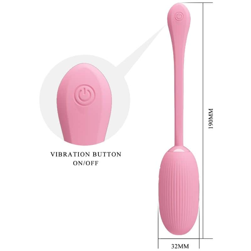 PRETTY LOVE - OEUF VIBRANT RECHARGEABLE ROSE DOREEN – Image 4