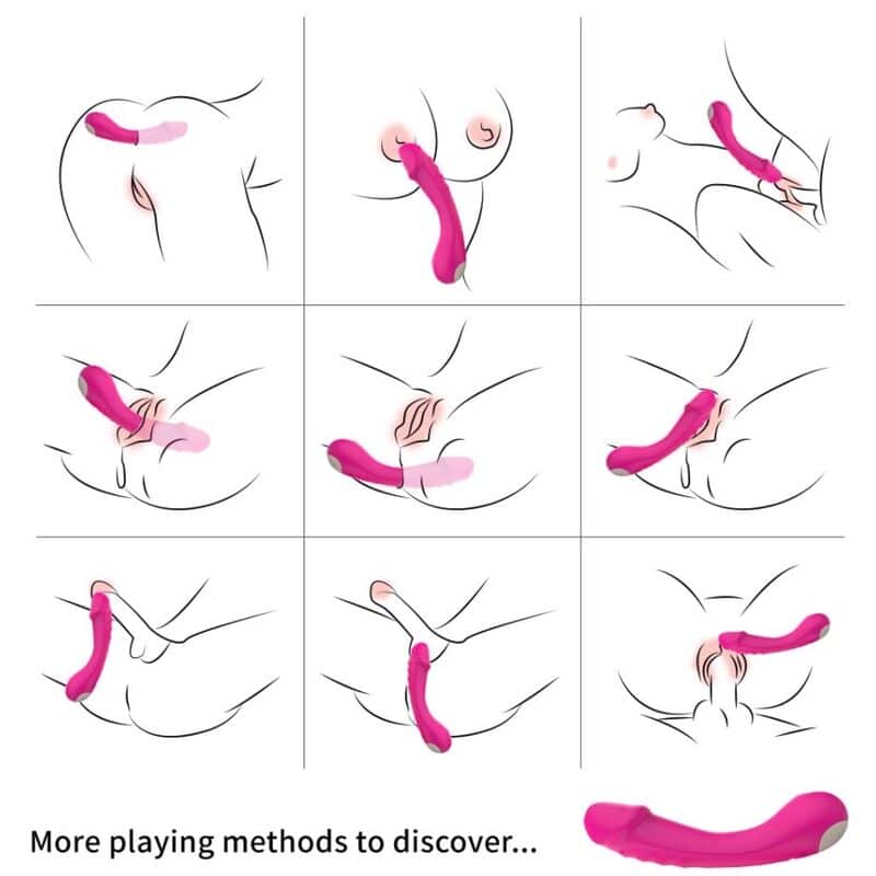 ARMONY - GODE VIBRATEUR SPOT G SILICONE FUCHSIA – Image 2