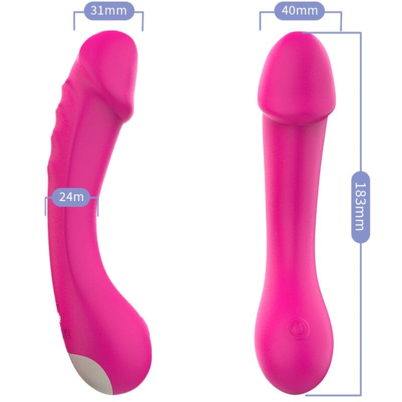 ARMONY - GODE VIBRATEUR SPOT G SILICONE FUCHSIA – Image 3