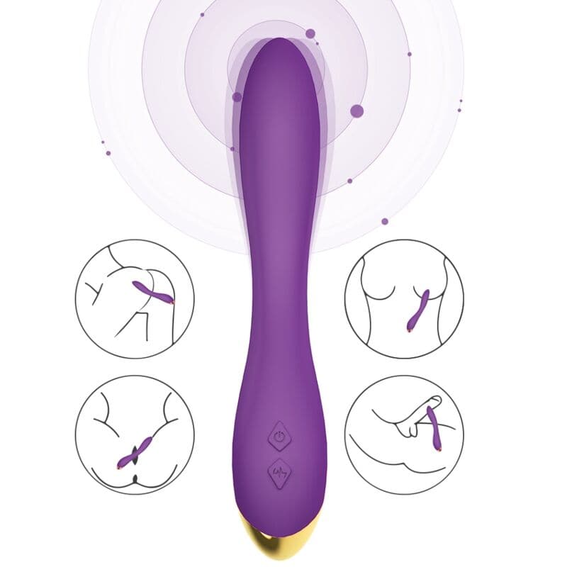 ARMONY - VIBRATEUR FLAMINGO MULTIPOSITION VIOLET – Image 3