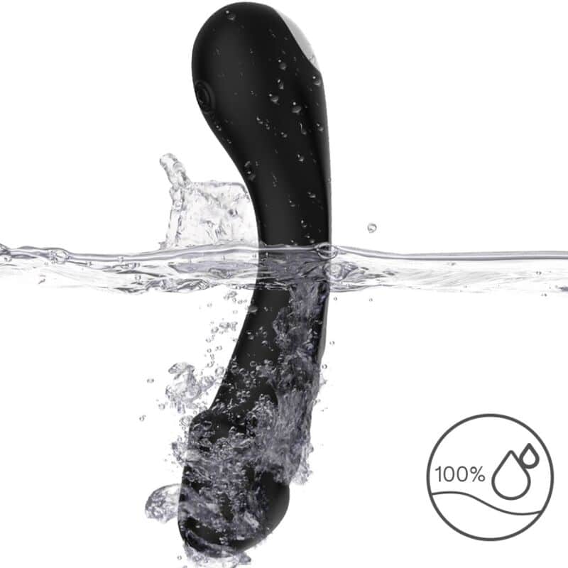 ARMONY - GODE VIBRATEUR POINT G SILICONE NOIR – Image 4