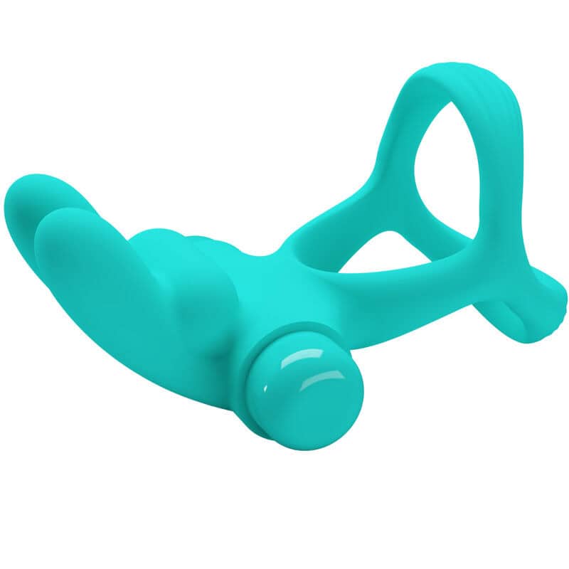 PRETTY LOVE - ANNEAU VIBRATEUR LAPIN VERT DANTE – Image 3
