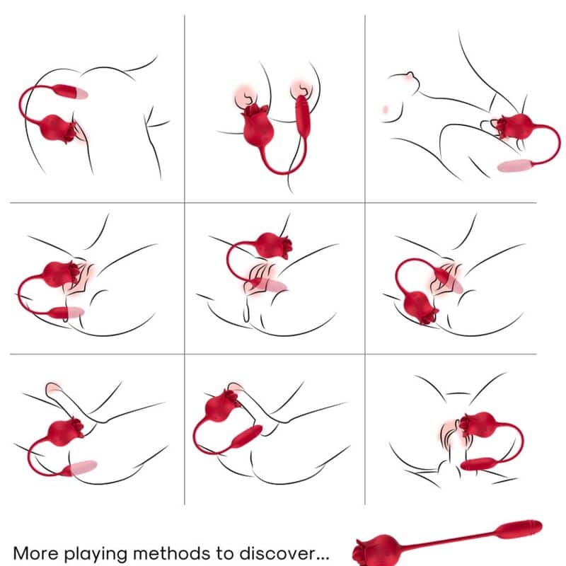 ARMONY - ROSELIP LICKING VIBRANT CLITO VIBRATEUR ROUGE – Image 5