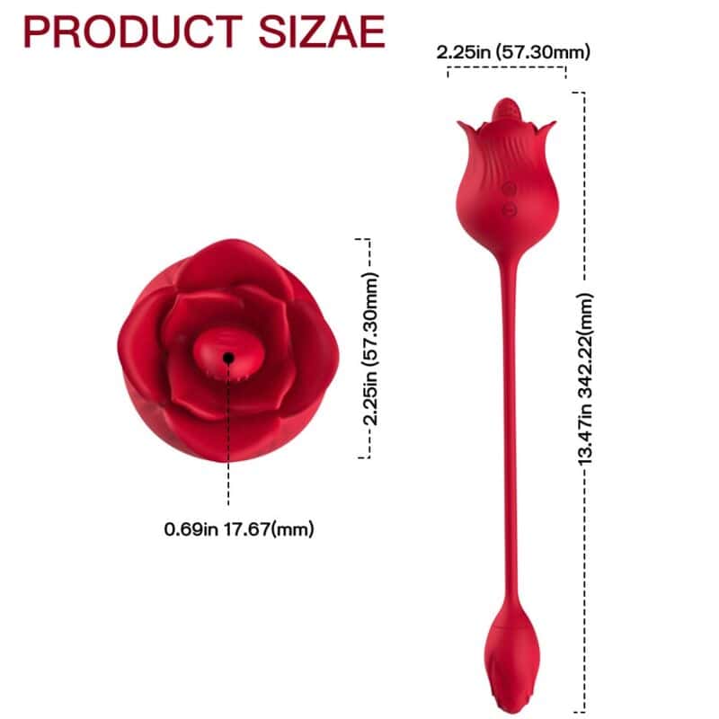ARMONY - VIBRATEUR ROSE CON COLA ROUGE – Image 4