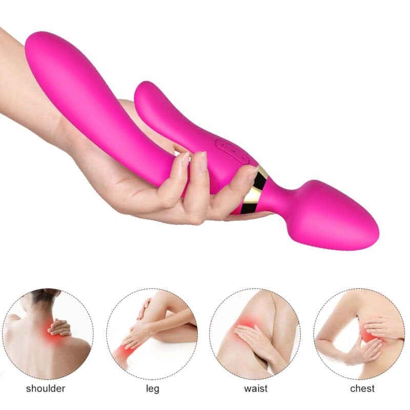 ARMONY - MASSEUR VIBRATEUR LAPIN FUCHSIA – Image 2