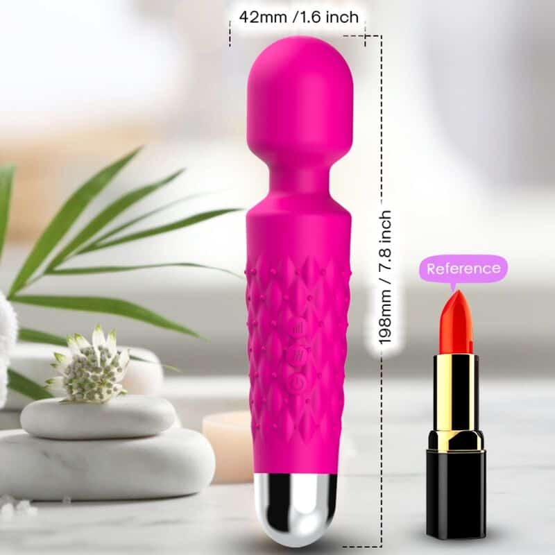 ARMONY - MASSEUR VIBRATEUR POSTMAN TÊTE SUPER FLEXIBLE FUCHSIA – Image 2