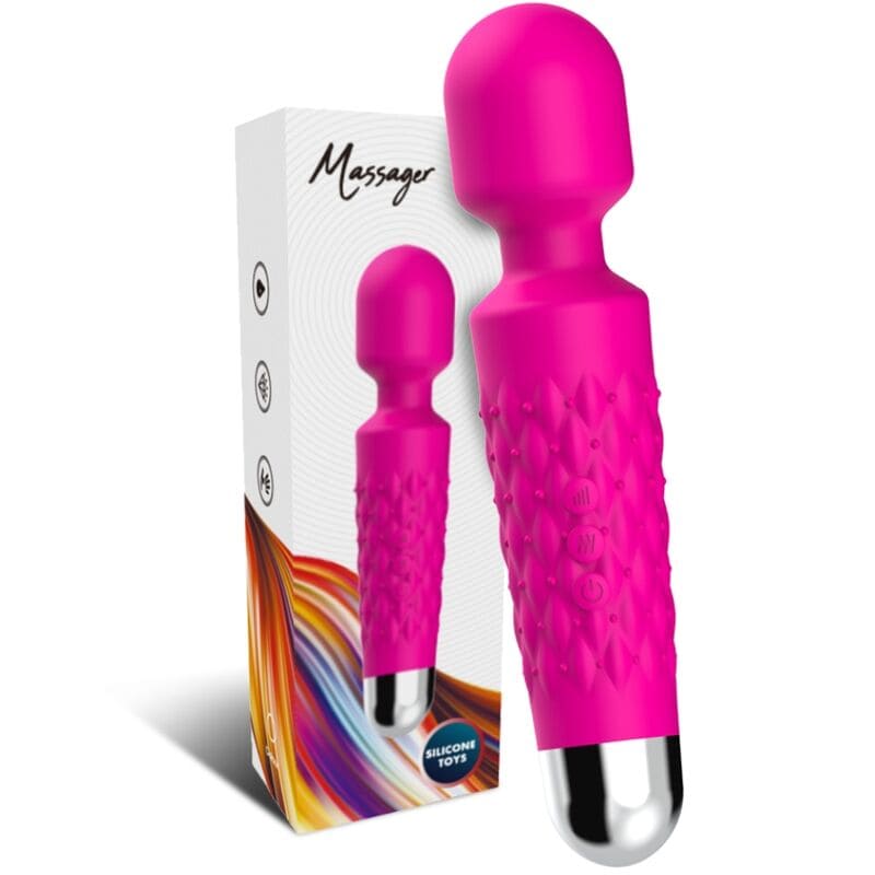 ARMONY - MASSEUR VIBRATEUR POSTMAN TÊTE SUPER FLEXIBLE FUCHSIA – Image 4