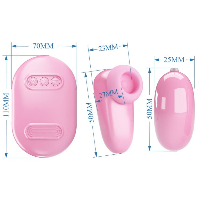 PRETTY LOVE - MAGIC BOX BALLE VIBRANTE STIMULATEUR ROSE – Image 5