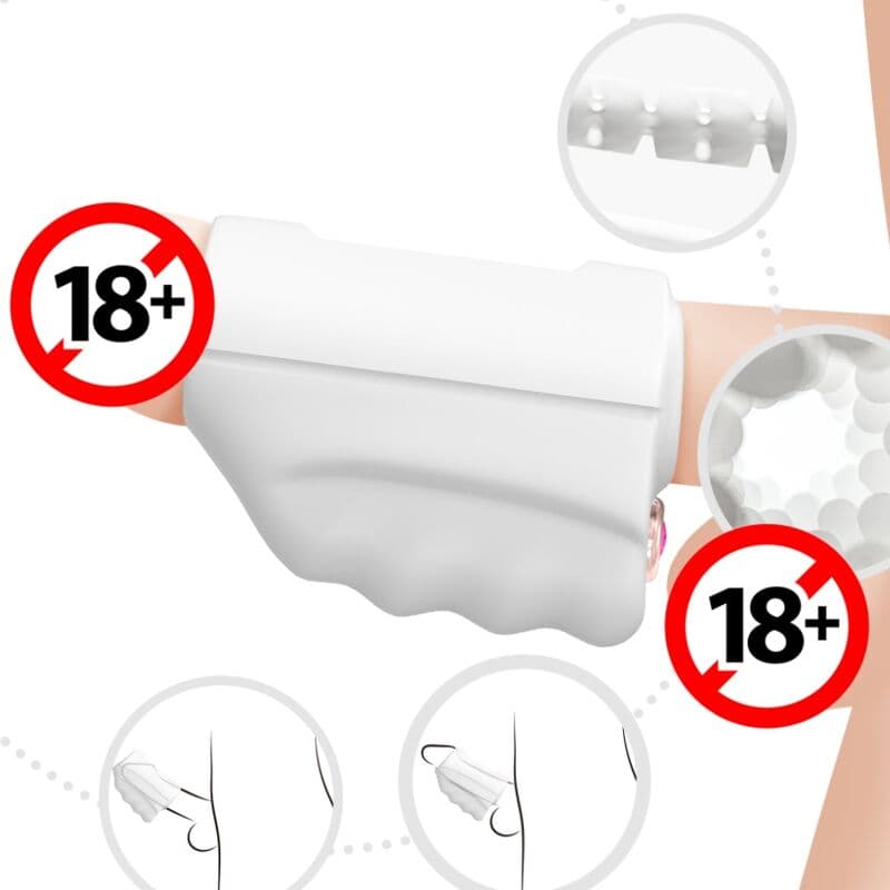 ARMONY - MASTER MASTURBATEUR VIBRATEUR BLANC – Image 4