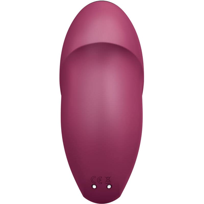 SATISFYER - TAP CLIMAX 1 VIBRADOR LAY-ON ROJO – Image 3