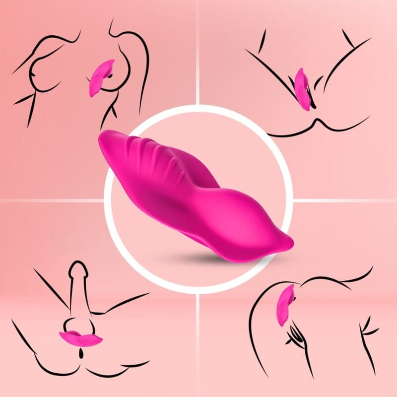 ARMONY - WHISPER WEARABLE PANTIES VIBRATEUR TÉLÉCOMMANDE FUCHSIA – Image 2