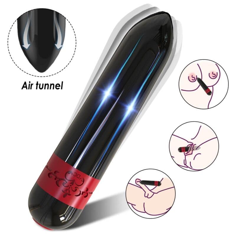 ARMONY - TÉLÉCOMMANDE BULLET VIBRATEUR ROCKET NOIR – Image 4